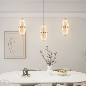 Creative Aluminum Small Pendant Lamp Raised Lowered Creative Simple Modern