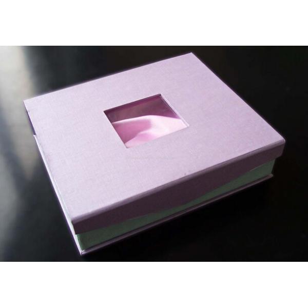 magnet box for cosmetic packaging with Window