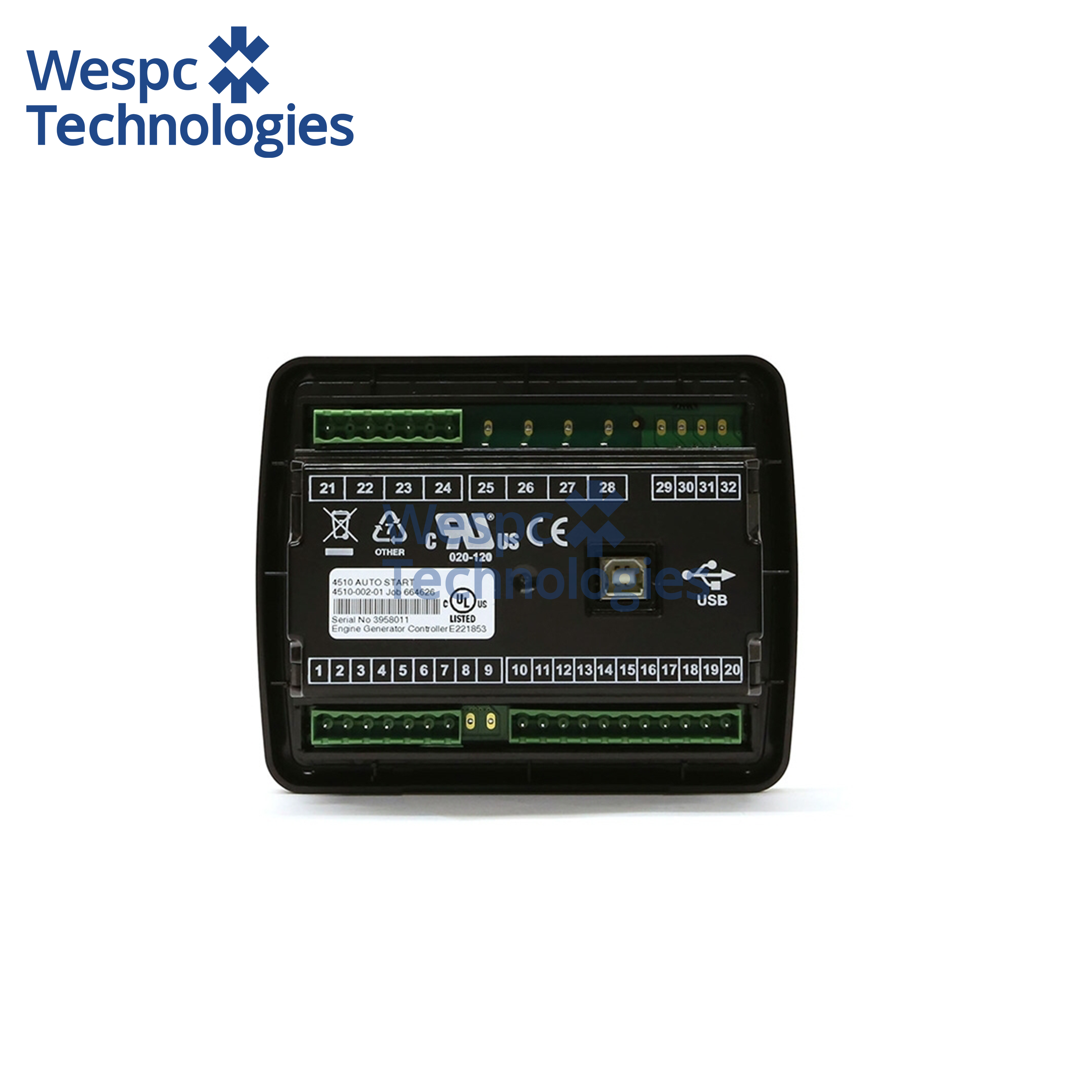 WESPC Original DSE4510 MKII Compact Auto Start Control Module