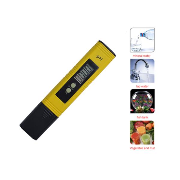Quality Durable Pen Digital PH Meter 0.01 Accuracy For Aquarium Pool Water for sale
