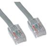 UTP Cat5e Gray Ethernet Patch Cable, Bootless, 6 inch 24AWG for sale