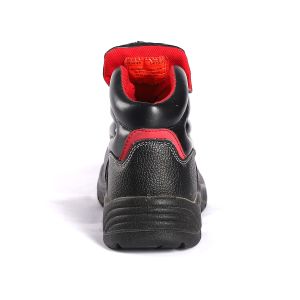 Customization Middle Cut Safety Shoes with BK Mesh Lining and Rubber EVA Outsole