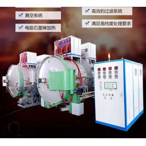 High Temperature Vacuum Graphitization Furnace with Continuous Feeding and High