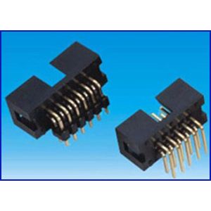 Buy cheap 2.54mm Box Header 6P angle Connector from wholesalers