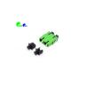 Buy cheap SC Duplex Integrated Fiber Optic Adapter Low Insertion Loss With Inner Shutter Reduced Flange from wholesalers