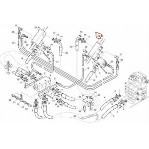 Buy cheap High Efficiency Hydraulic Control Valve Linde Forklift Accessories With CE Certification from wholesalers