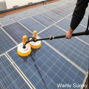 Buy cheap European Standard Solar Panel Cleaning System with Mobile Style and Customized Design from wholesalers