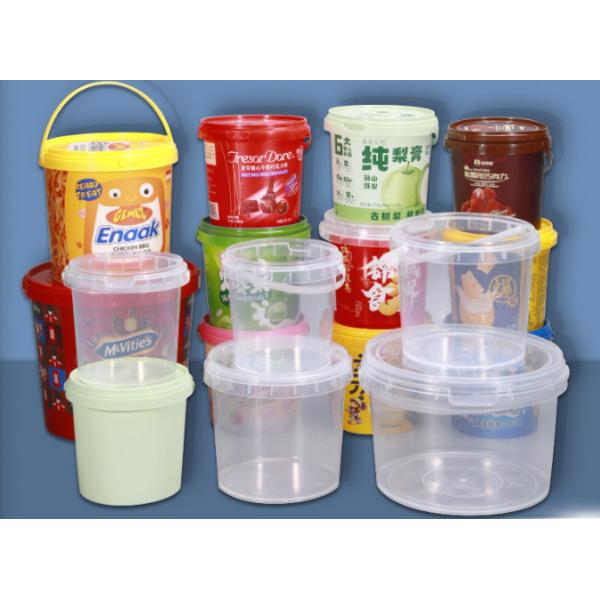 Buy cheap Screen Printing Plastic Food Bucket Lightweight With PP / HDPE Material from wholesalers