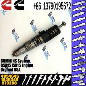 Buy cheap Wholesale Common Rail Fuel Injector 1846349 570015 579258 4954646 For CUMMINS QSX ISX/SCANIA HPI from wholesalers