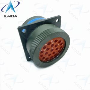 Buy cheap 21 Contacts Solder Contact Termination MIL-DTL-26482 Series ⅠMS3110E22-21SN Environmental Sealed Olive Green Cadmium from wholesalers