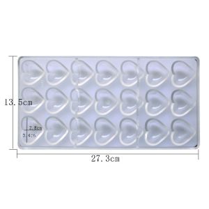 Custom 100% Food Silicone Chocolate Mold FDA Approved With Good Heat Resistance