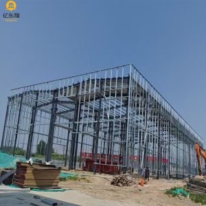 Buy cheap Eco-Friendly Steel Frame Building Construction with 50-150mm Insulation from wholesalers