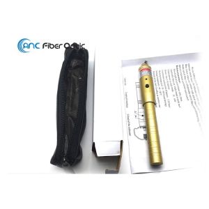 Buy cheap Red Laser Portable Pen Type Fiber Fault Locator VFL 1km 5km 10km 25km 650nm from wholesalers