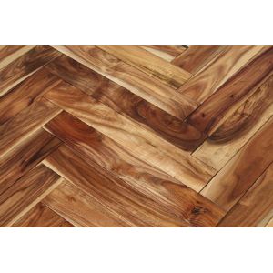 Buy cheap narrow plank hand scraped acacia herringbone flooring from wholesalers