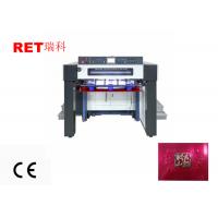 Buy cheap Wine Packaging Paper Box Automatic Embossing Machine , Industrial Paper Sheet product