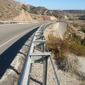 Protective Road Highway Guardrail Board With Hot Galvanized cold Rolled