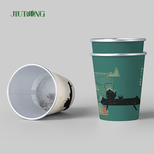 Buy cheap PE Coated Round Disposable Paper Cup Customized Printing from wholesalers