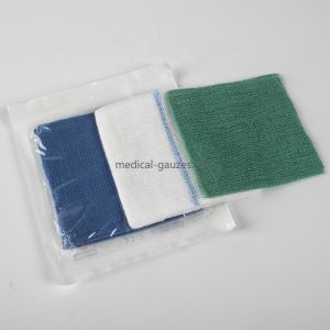 China Disposable Pure Cotton Non Sterile Gauze Pads Wound Bandaging on sale