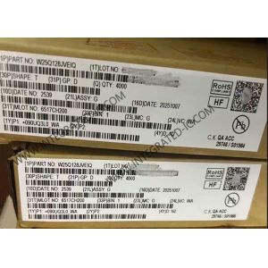 China W25Q128JVEIQ 128Mbit Serial Flash Memory IC with 133MHz Clock Frequency in WSON8 Package on sale