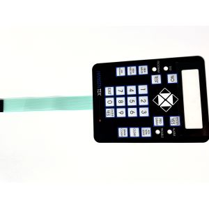 Gossly Transpent LCD Screen Membrane Touch Switch With Metal Dome