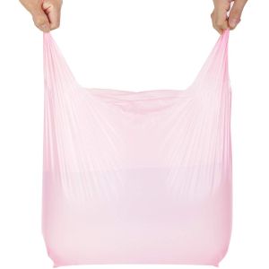 Buy cheap 25μM PLA PBAT Biodegradable T Shirt Bag With Handles product