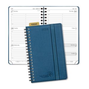 Buy cheap Easy Track Corner Custom Planner 2023 , Night Blue Pocket Size Weekly Planner from wholesalers
