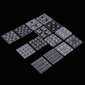 Buy cheap 50x50mm Plastic pmma Led Optical Lenses from wholesalers