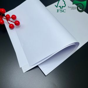 Buy cheap FSC 80GSM Recycle Pulp Cream Woodfree Paper For Notebook  Uniform Thickness Smooth Surface product