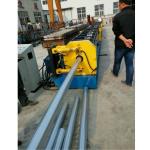 Buy cheap 0.4-0.8mm Thickness PPGI 75mm Diameter Drain Pipe Round Rain Downspout Roll Forming Machine from wholesalers