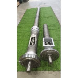 Extruder Screw Barrel 38CrMoAlA Alloy Steel HRC58-62 Hardness