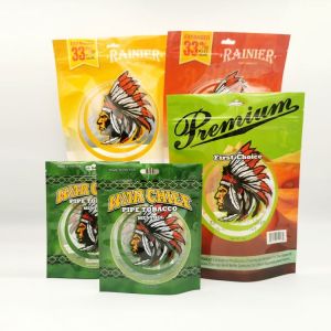 Buy cheap Resealable zipper food packaging bags stand up pouch custom spice powder tobacco packaging plastic bag tobacco pouches from wholesalers