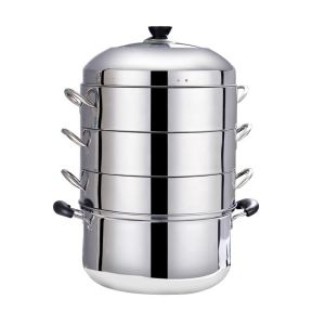 Buy cheap Commercial Cookware Multilayer Stainless Steel Steamer Pot Large Capacity Cooking Pot With SS Lid from wholesalers