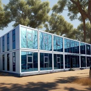 Flat Pack Container House Quick and Easy Installation with Strong and Durable