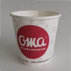 Buy cheap 6oz Single Wall Paper Cup 0.18L Biodegradable Paper Cups For Cold Drinks Custom Label from wholesalers