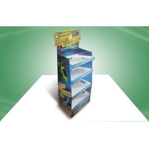 Portable Recyclable Cardboard Free Standing Display Units , Cardboard Poster