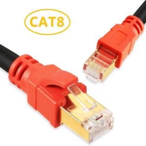 Buy cheap RJ45 8P8C SSTP SFTP Communication CAT8 Ethernet Patch Cord from wholesalers