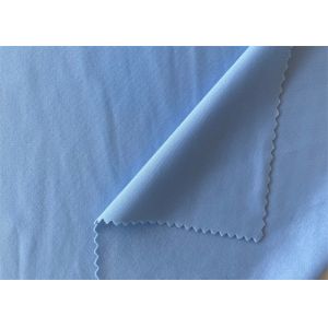 86% Polyester 14% Spandex 4 Way Stretch Fabric Warp Knitted For Sportswear