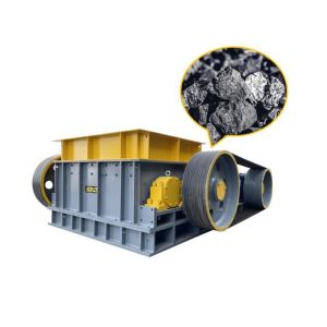 China Wearproof Small And Medium Two Roll Crusher Large Crushing Ratio on sale