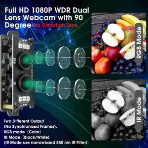 Buy cheap 1080p USB Infrared Camera Module Machine Vision Binocular Synchronous Camera from wholesalers