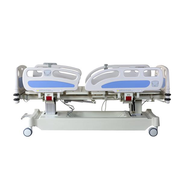 Quality Epoxy Coated Steel Electric ICU Bed Double Layer Electroplating for sale