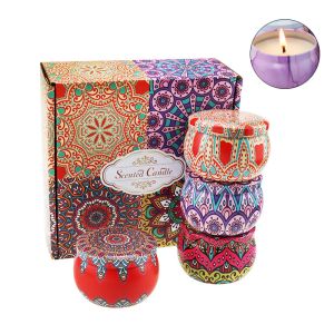 Buy cheap Amber Environmentally Friendly Scented Candles Metalized vanilla Scent from wholesalers