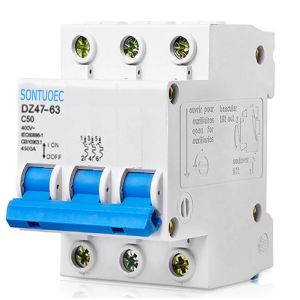Buy cheap Sontuoec 400V 1P 2P 4.5kA 63A MCB Circuit Breaker from wholesalers