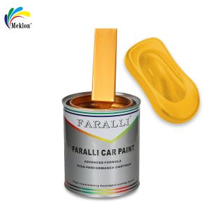 Environmentally Friendly Golden Car Paint With Original Factory Grade Color