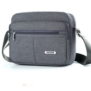 Buy cheap Canvas Casual Shoulder Messenger Bag Solid Buckle MultiPocket from wholesalers