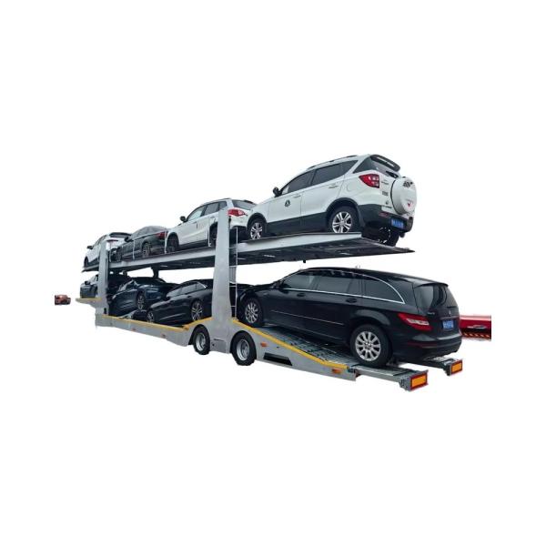Buy cheap CIMC New Design Car Carrier Trailer Efficient Truck Trailers for Transporting Cars from wholesalers