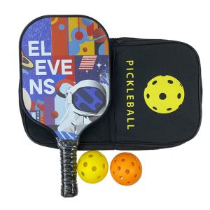 Buy cheap Blue Custom Pickleball Paddle Aramid Honeycomb Graphite Paddle Ball Rackets Game from wholesalers