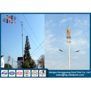 Buy cheap H25m Q235 Q345 Mobile Cell Phone Tower with Powder Coated for Broadcasting from wholesalers