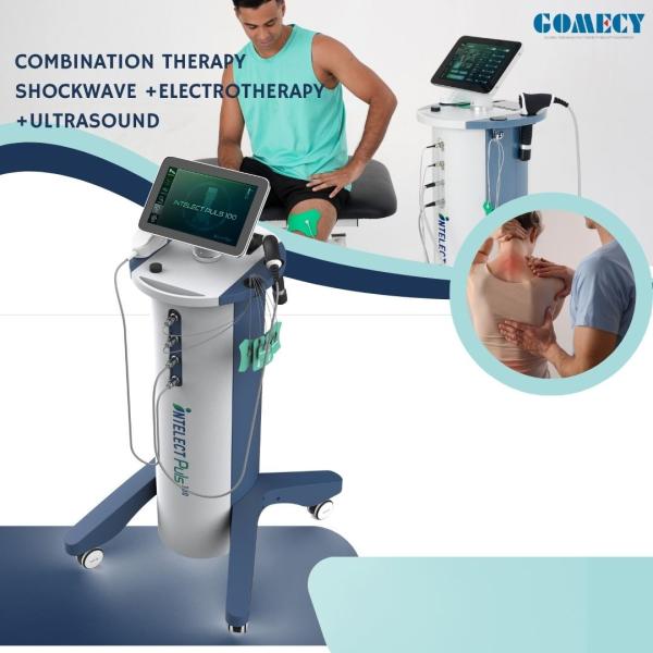 Intelligent 3-In-1 Ultrasonic Physiotherapy Machine With Pneumatic Shockwave