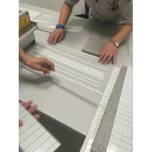 Buy cheap 6.5 - 12 mm Aluminum Boards Depaneling Pcb Cutting Machine With Multi Slitter from wholesalers