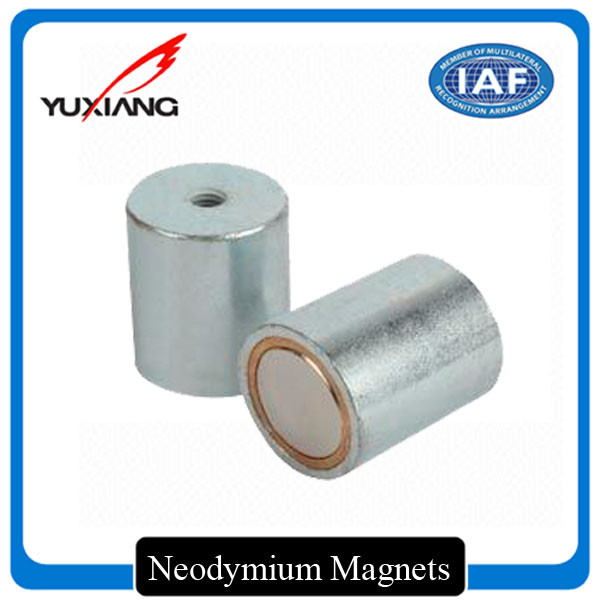 Quality Deep Pot Holding Neodymium Iron Boron Magnets , Small Neodymium Magnets Custom for sale